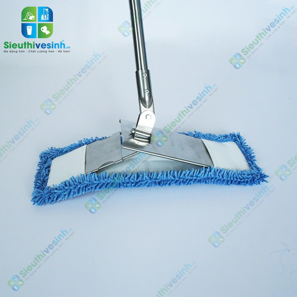 Bộ cây lau nhà san hô chữ T 45cm (bao gồm miếng lau) Loại 2 - Hình 1