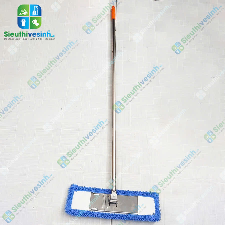 Bộ cây lau nhà san hô chữ T 45cm (bao gồm miếng lau) Loại 2 - Hình 2