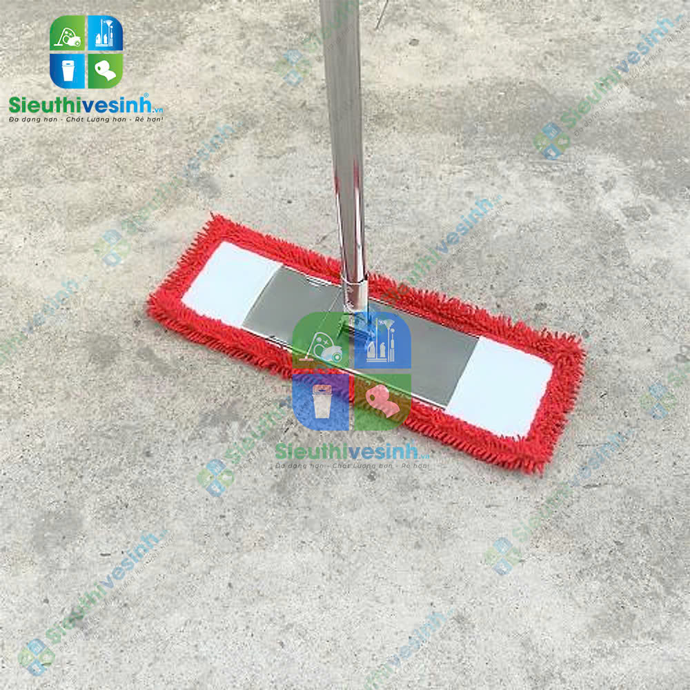 Bộ cây lau nhà san hô chữ T 45cm (bao gồm miếng lau) Loại 2 - Hình 6