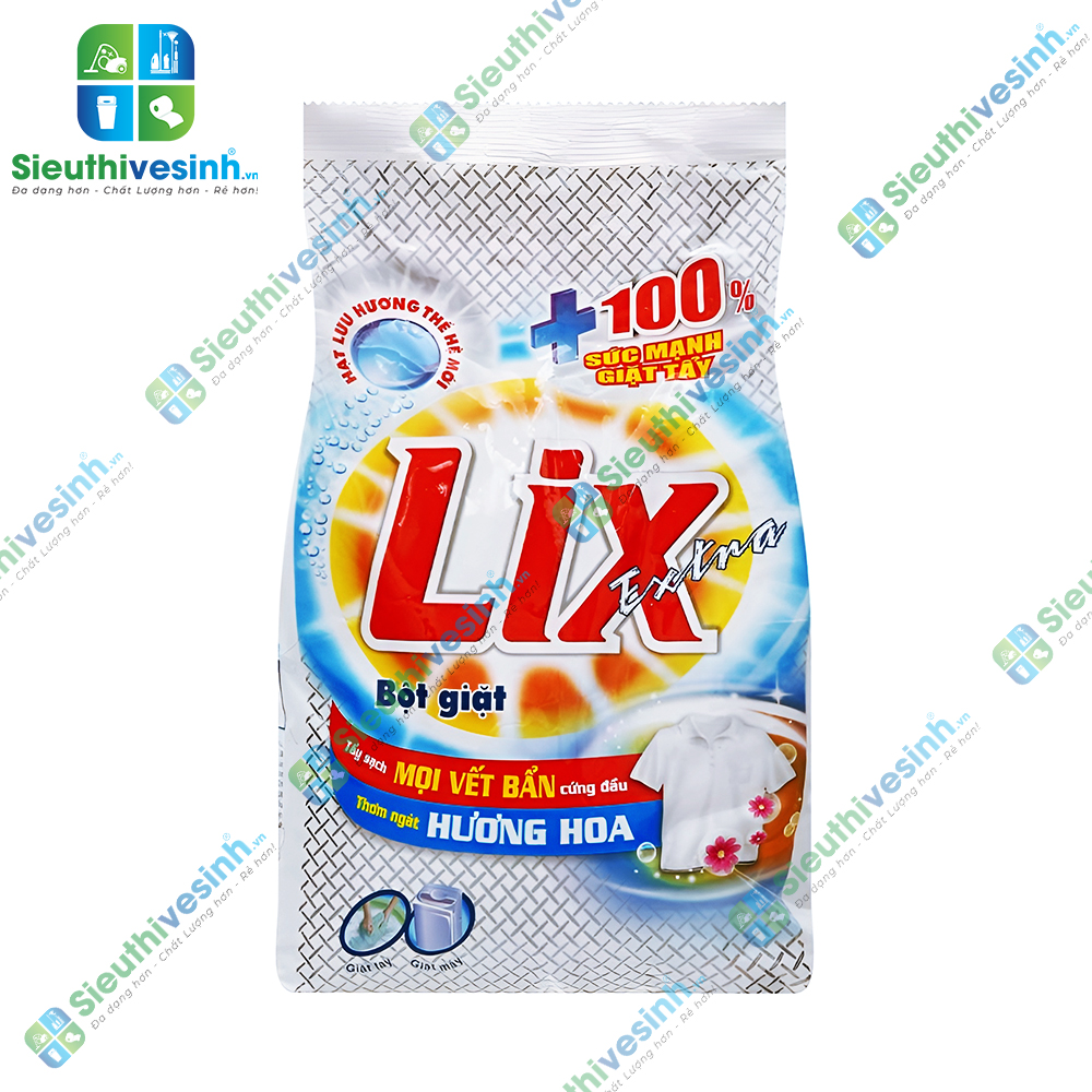 Bột giặt Lix 5.5 Kg