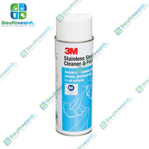 Chai tẩy và đánh bóng Inox 3M Stainless Steel Cleaner & Polish