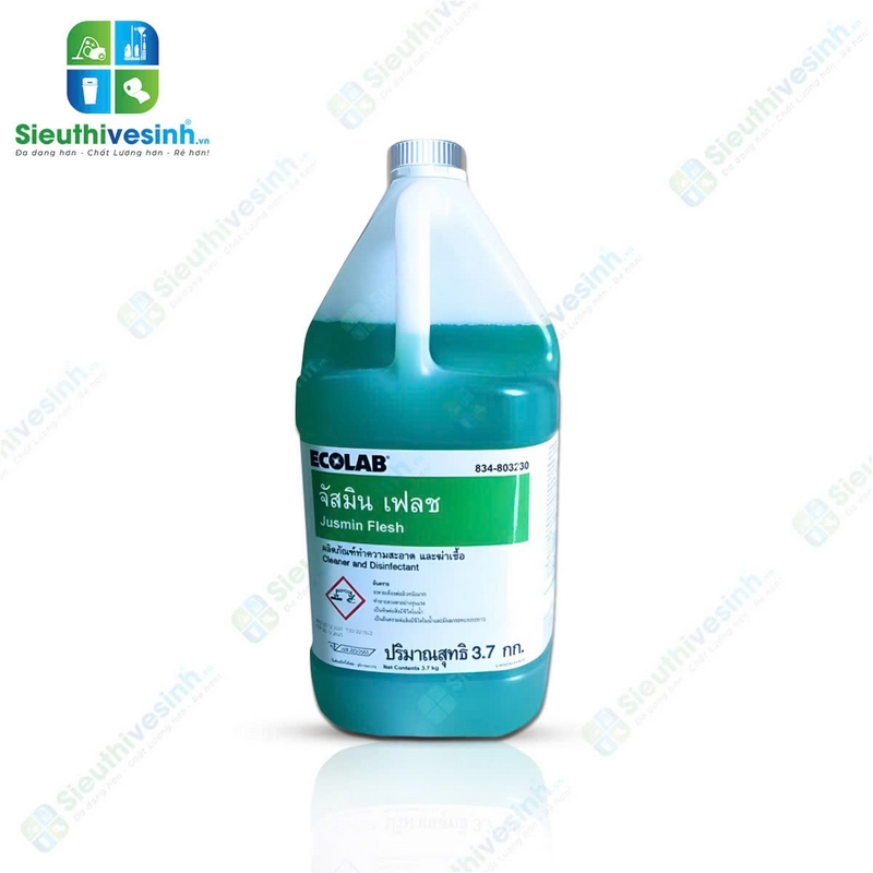 Chất lau sàn khử trùng Ecolab Jusmin Flesh 1 Gal