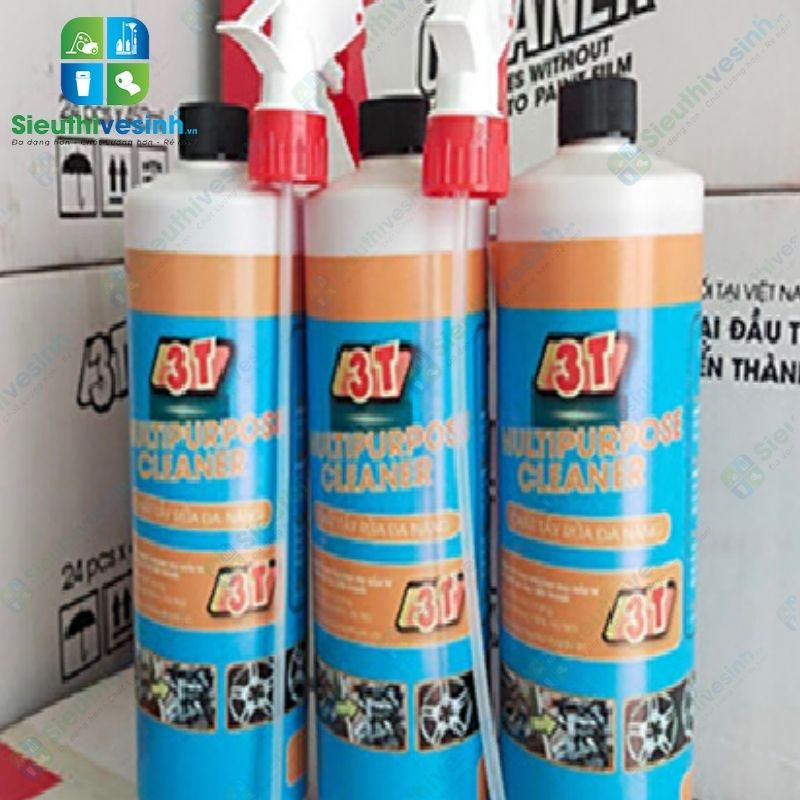 Chất tẩy rửa đa năng 3T tẩy đầu bò xe máy