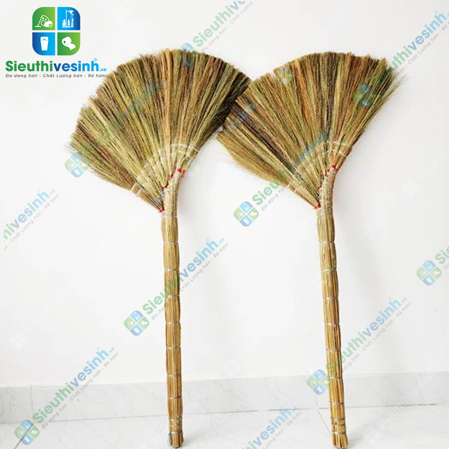 Chổi cỏ quét nhà cán liền thân loại 1