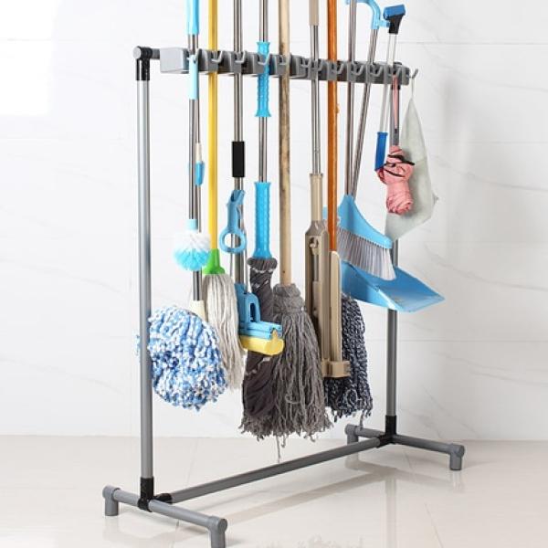 Giá treo cây lau nhà, dụng cụ làm vệ sinh, treo trưng bày FY1012GD