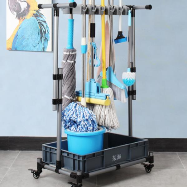 Giá treo cây lau nhà, dụng cụ làm vệ sinh, treo trưng bày FY1012H