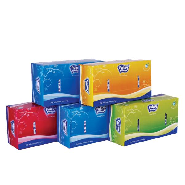 Giấy lau tay hộp Puply