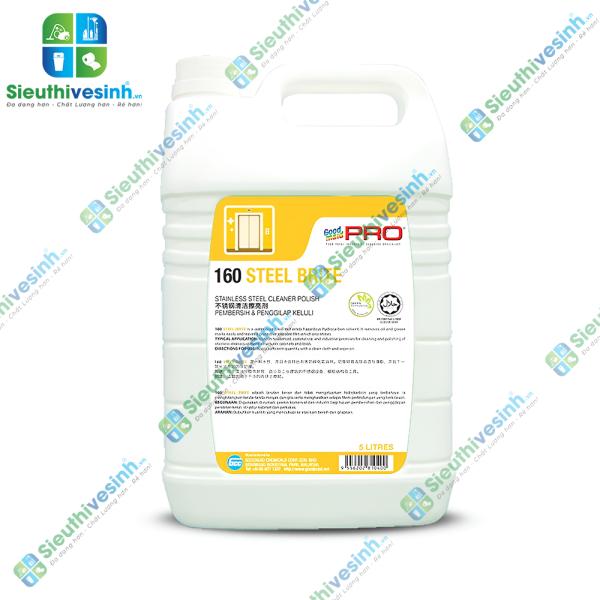 Hóa chất làm sạch và đánh bóng bề mặt inox Goodmaid PRO GMP 160 Steel Brite loại 5L