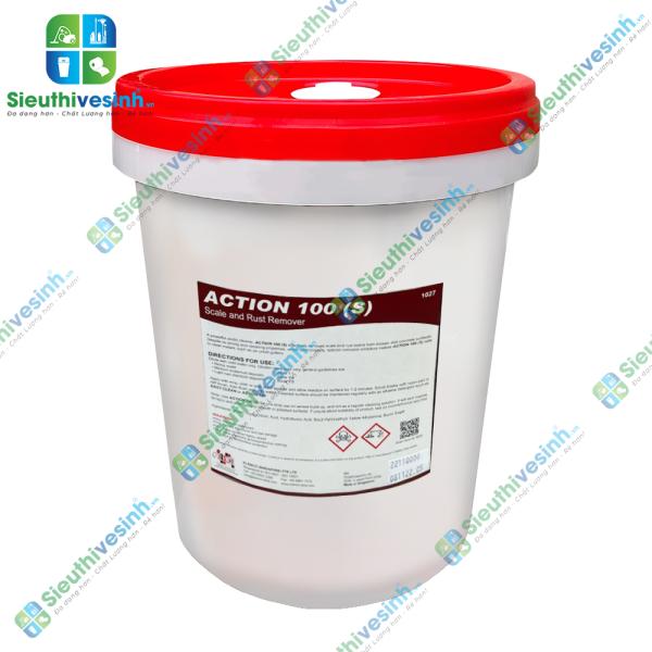 Hóa chất tẩy vết rỉ sét Klenco Action 100s - 20L