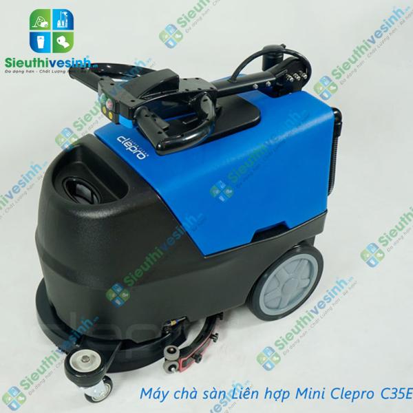 Máy chà sàn liên hợp Clepro C35B (Dùng ắc quy)