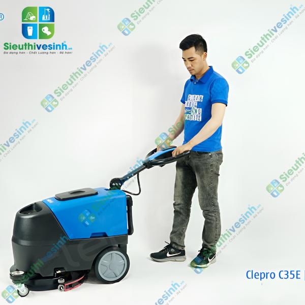 Máy chà sàn liên hợp Clepro C35E (Dùng điện)