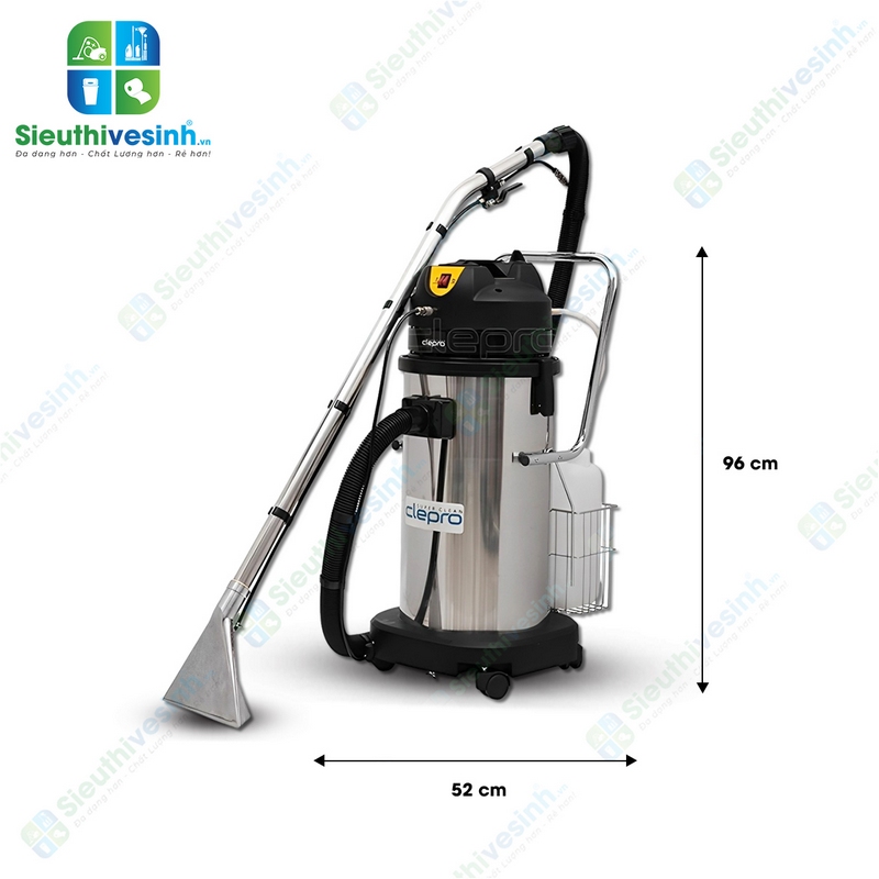 Máy giặt thảm phun hút Clepro C1/40 hình 3