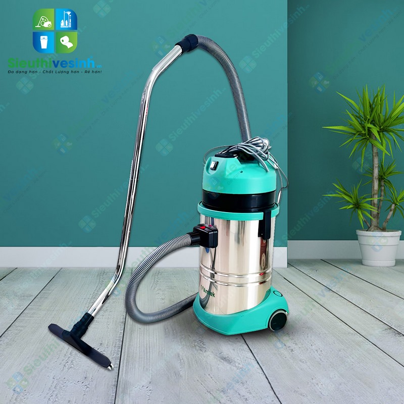 Máy hút bụi Amtek AT-301P thùng inox - Hình 1