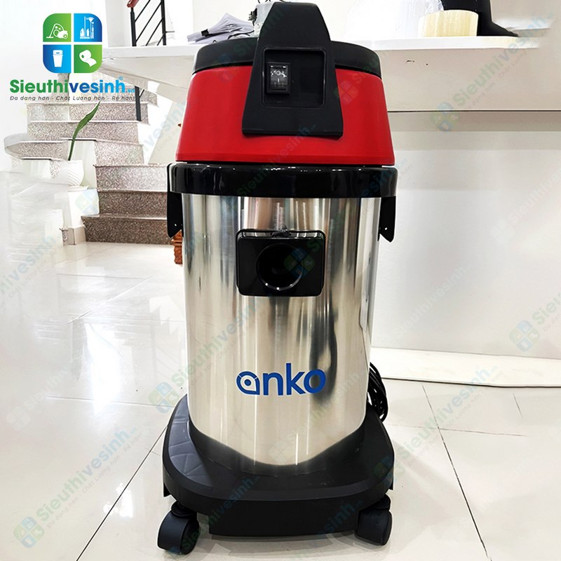 Máy hút bụi Anko AS30 màu đỏ - Hình 4