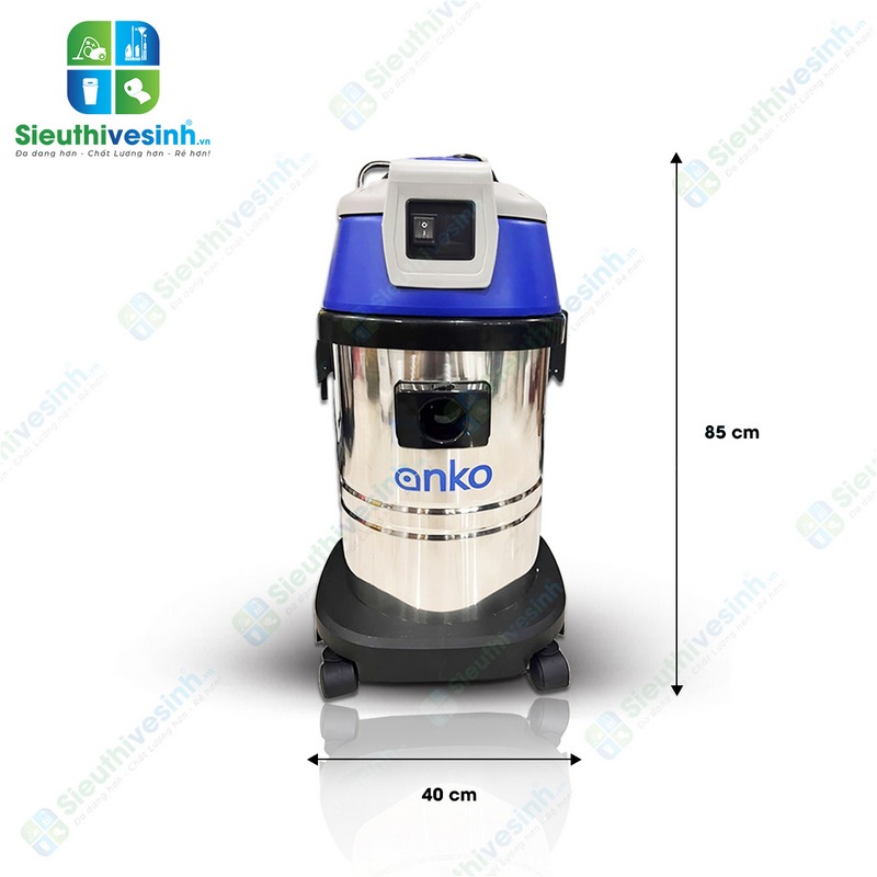 Máy hút bụi Anko AS30 màu xanh - Hình 3
