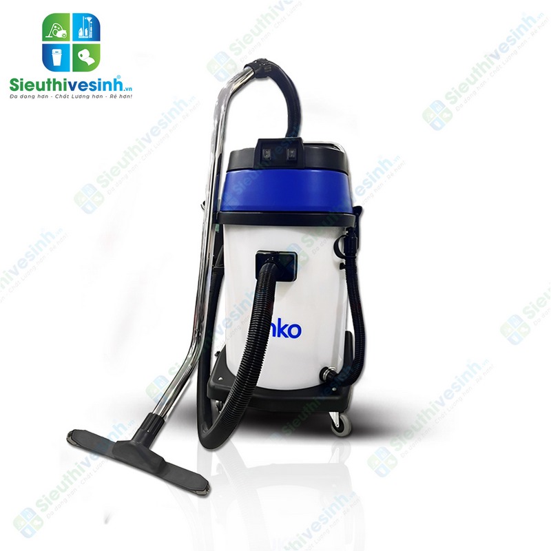 Máy hút bụi công nghiệp khô ướt Anko AS60-2BP thùng nhựa