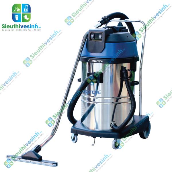 Máy hút bụi công nghiệp khô ướt CleproX X2/70 thùng inox