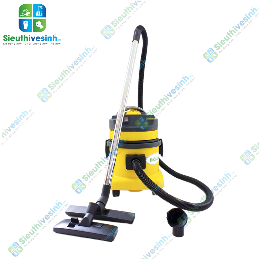 Máy hút bụi gia đình HiClean HC15P thùng nhựa