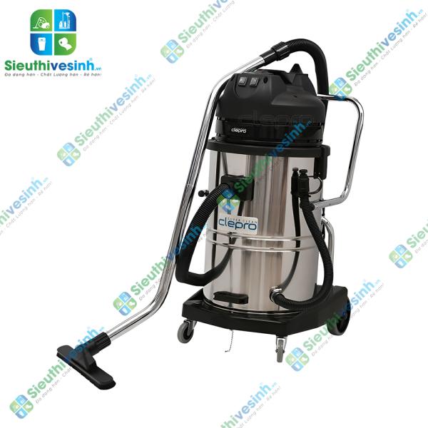 Máy hút bụi khô ướt Clepro S2/60 2 motor