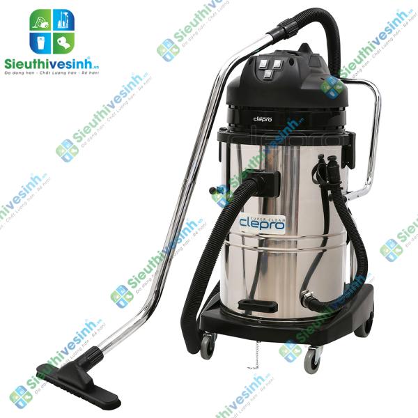 Máy hút bụi khô ướt Clepro S3/80 3 motor