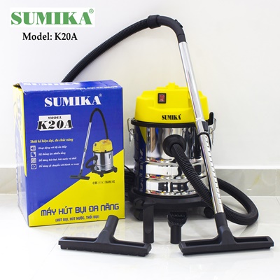 Máy hút bụi Sumika K20A (hút bụi – nước + thổi)