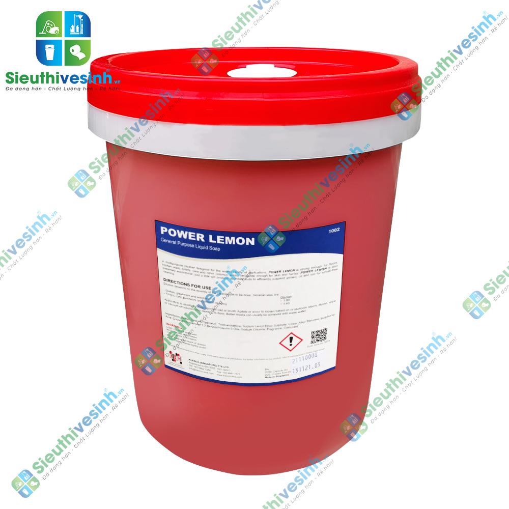 Nước lau sàn mùi chanh Power Lemon 20 lít
