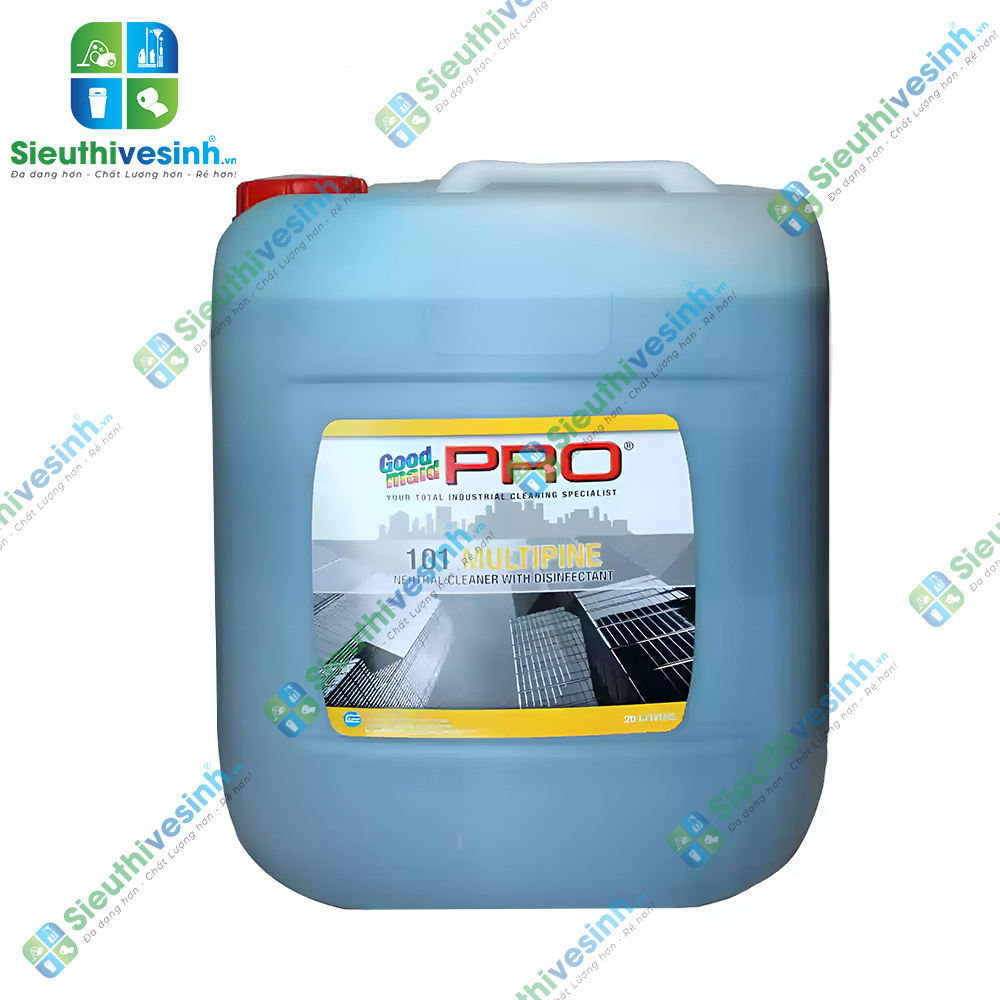 Nước lau sàn sát khuẩn trung tính Goodmaid PRO GMP 101 Multipine - 20L