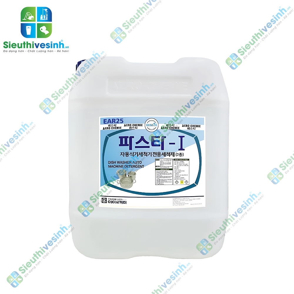 Nước rửa bát dành cho máy rửa bát công nghiệp Ear25 Pasta I can 18.75L