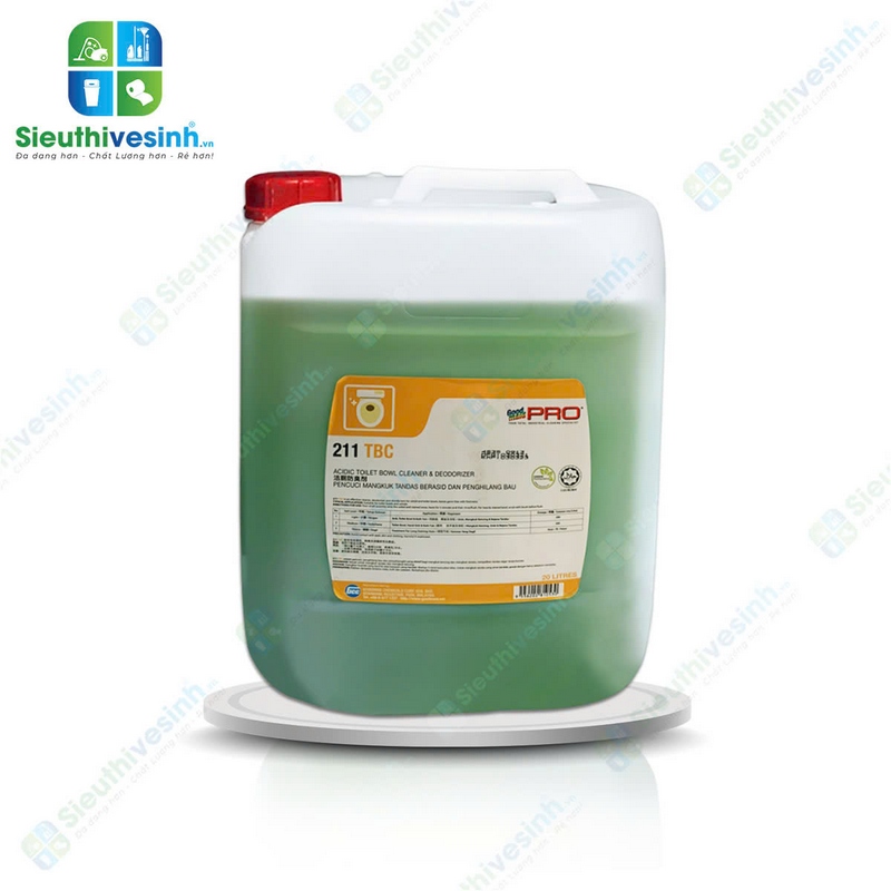 Nước tẩy rửa bồn cầu Goodmaid PRO GMP 211 can 20L