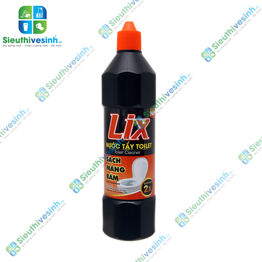 Nước tẩy bồn cầu Lix chai 1kg đậm đặc