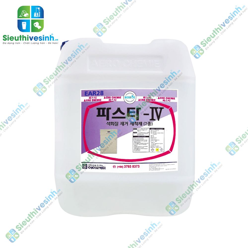 Chế phẩm tẩy cặn canxi Ear28 Pasta IV can 18.75L