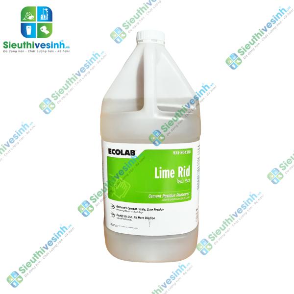 Tẩy xi măng cặn can xi Ecolab Lime Remover-66