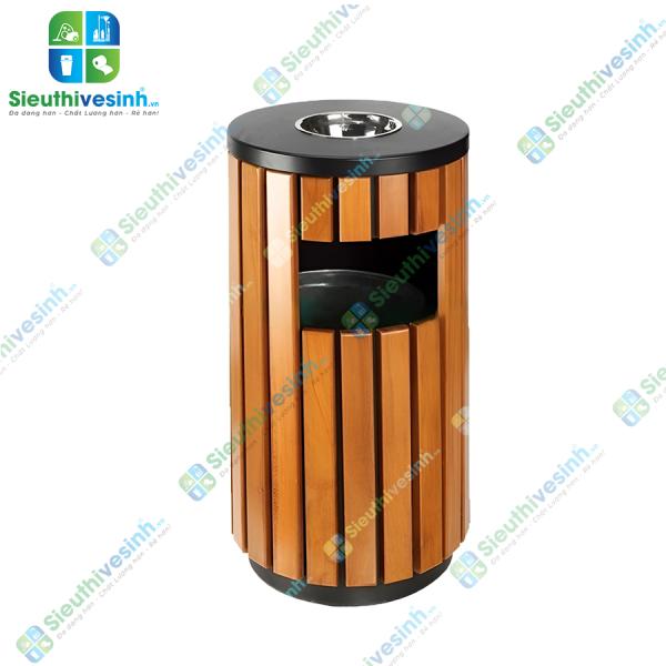 Thùng rác công cộng A78-C Màu Cam