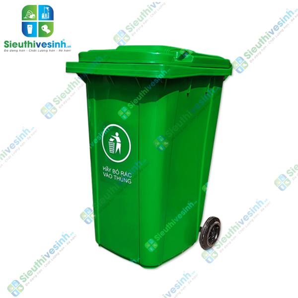 Thùng rác nhựa 120L