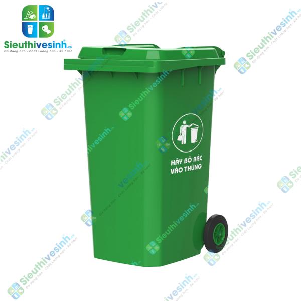 Thùng rác nhựa 240L loại 15kg