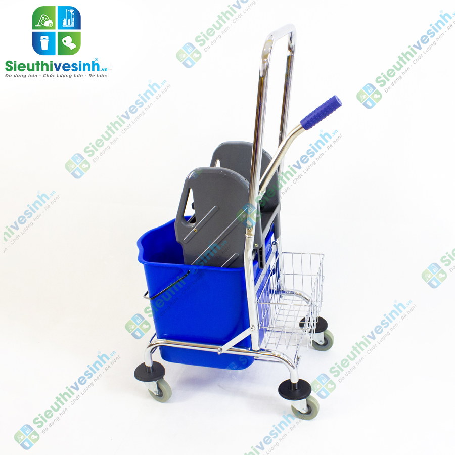 Xe đẩy vắt cây lau nhà HiClean HC082