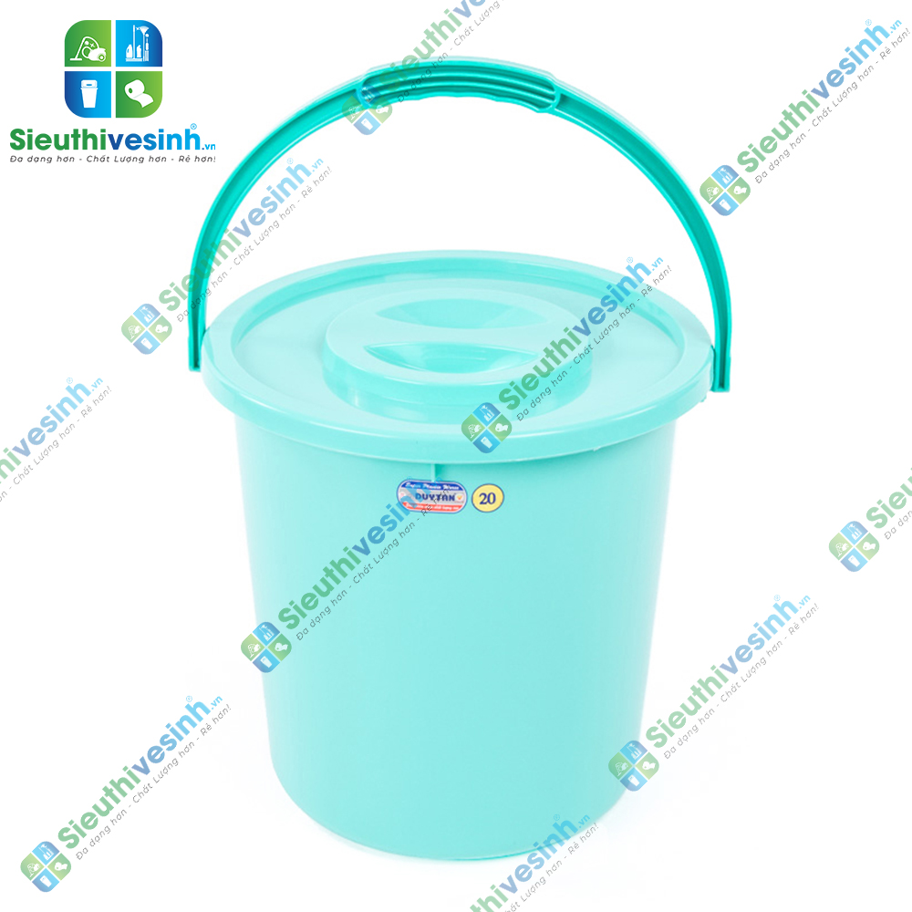 Xô nhựa Duy Tân 20 lít (không nắp)