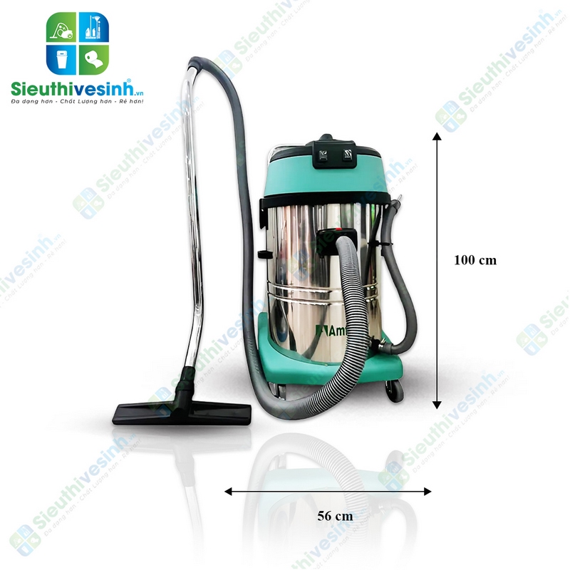 kích thước Amtek AT-602B thùng inox