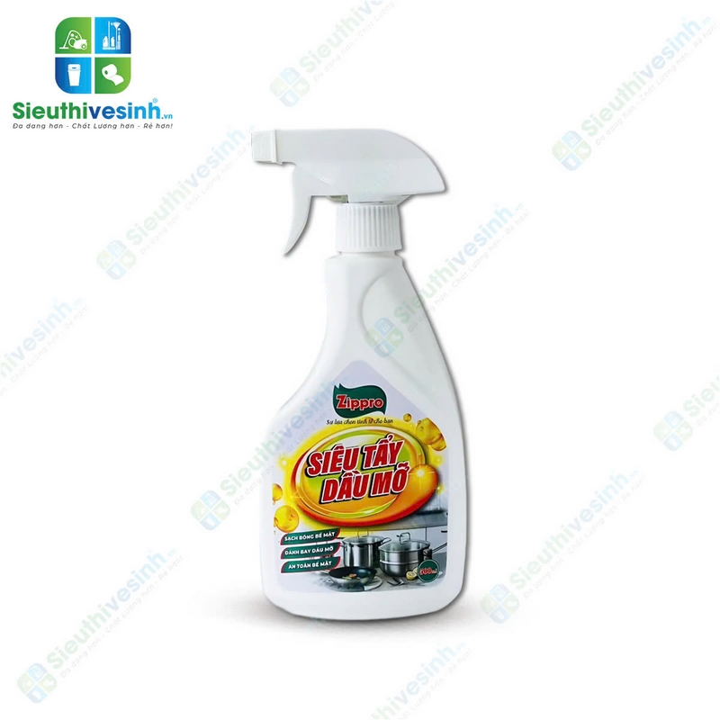 Siêu tẩy dầu mỡ Zippro 500ml