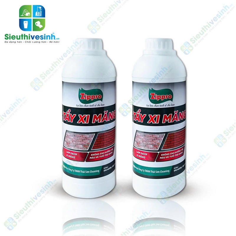 Chất tẩy xi măng Zippro 1L - Hình 2