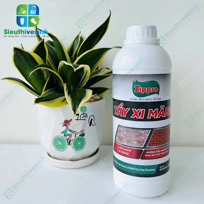 Chất tẩy xi măng Zippro 1L - Hình 3