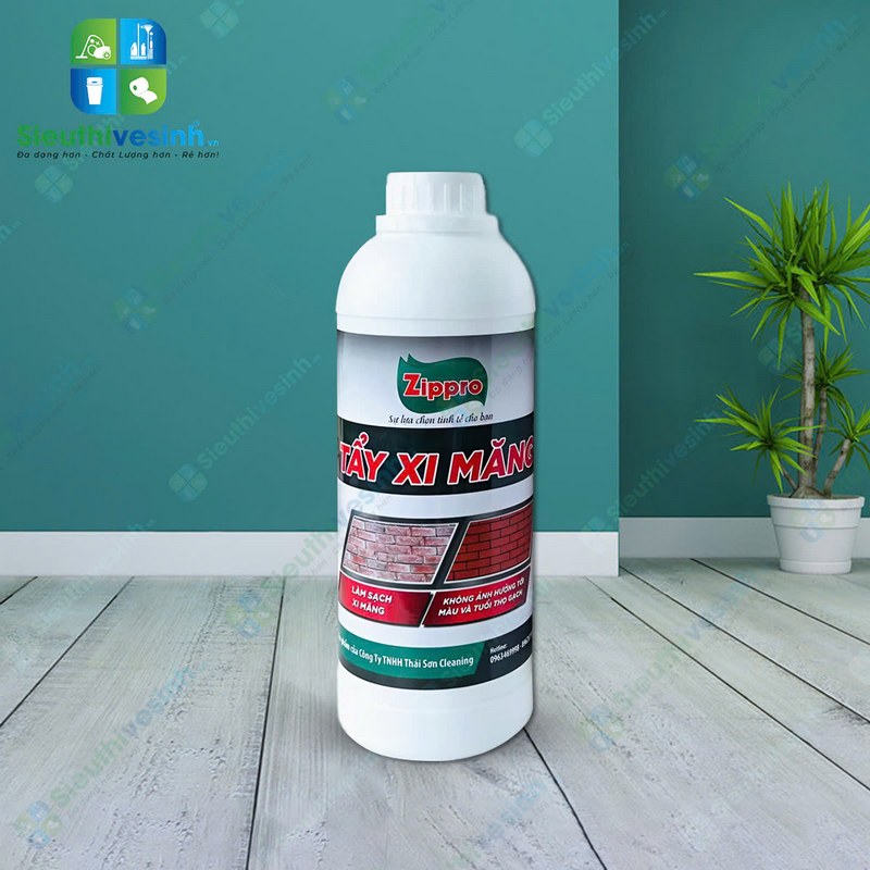 Chất tẩy xi măng Zippro 1L - Hình 4