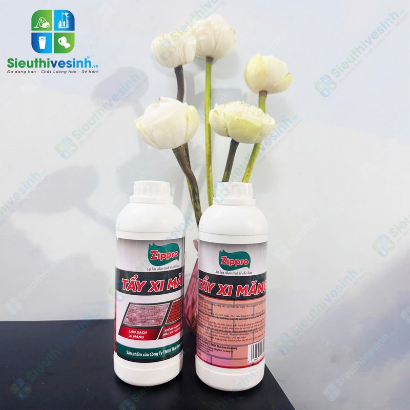 Chất tẩy xi măng Zippro 1L - Hình 7