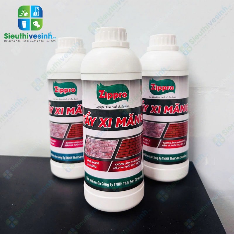 Chất tẩy xi măng Zippro 1L - Hình 8