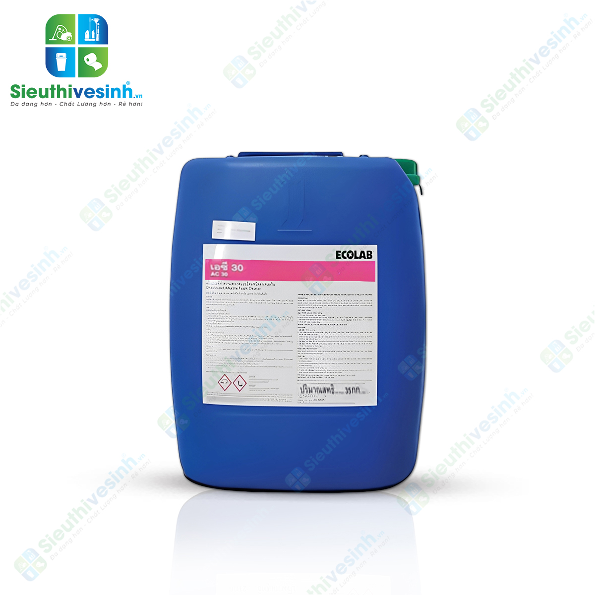 Chất tẩy rửa cáu cặn Ecolab AC30 can 35Kg